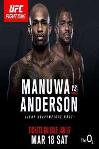 Manuwa vs Anderson 18th March (2017)